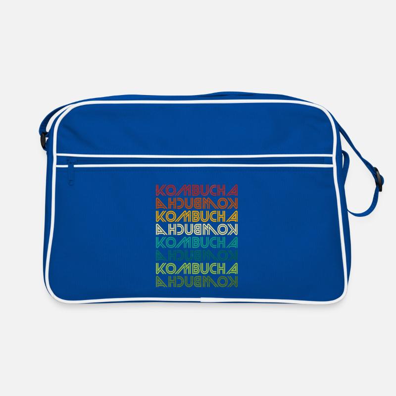 Kombucha Gradient Multi-Print Retro Bag