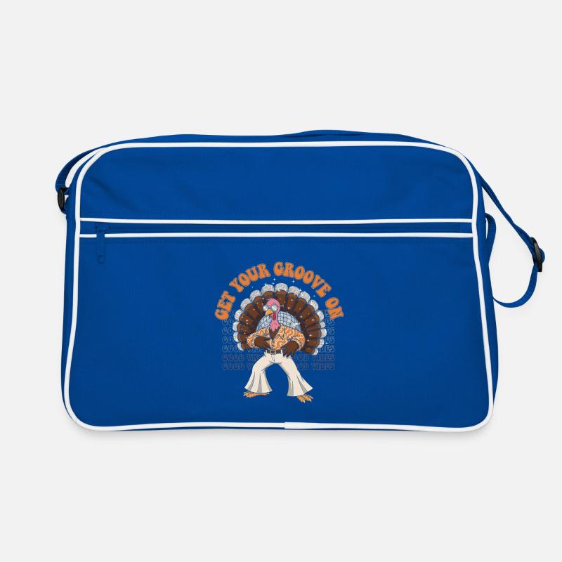 Discothèque de dinde groovy Sac Retro