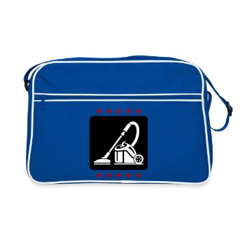 Cleaning vacuum cleaners - Retro Bag - blue/white - Front