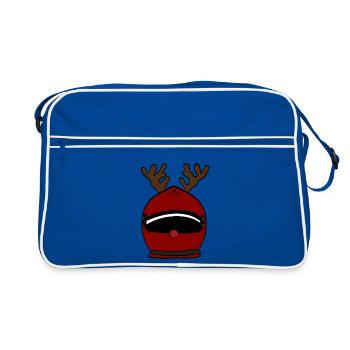 Noël - Sac Retro - bleu/blanc - Devant