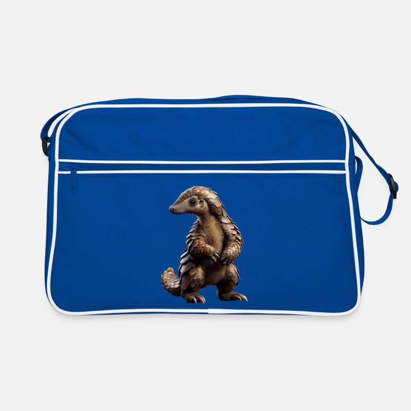 Pangolin Pangolin Pine Cone Pangolins Retro Bag
