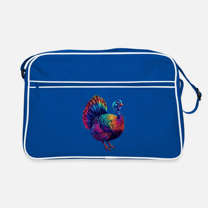 Turkey Chickens Bird Turkey Retro Bag