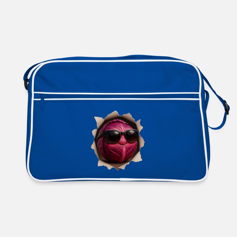 Red cabbage Retro Bag