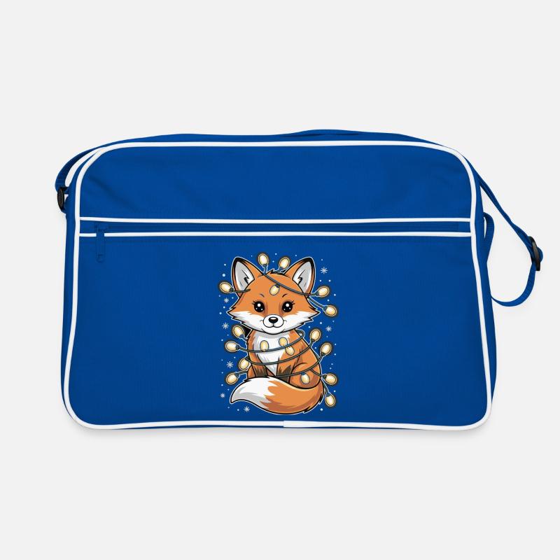 Lichterfuchs in the winter magic fox Retro Bag