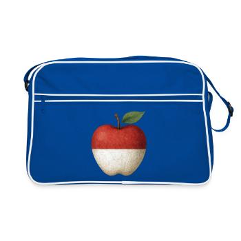Monaco - Retro Bag - blue/white - Front