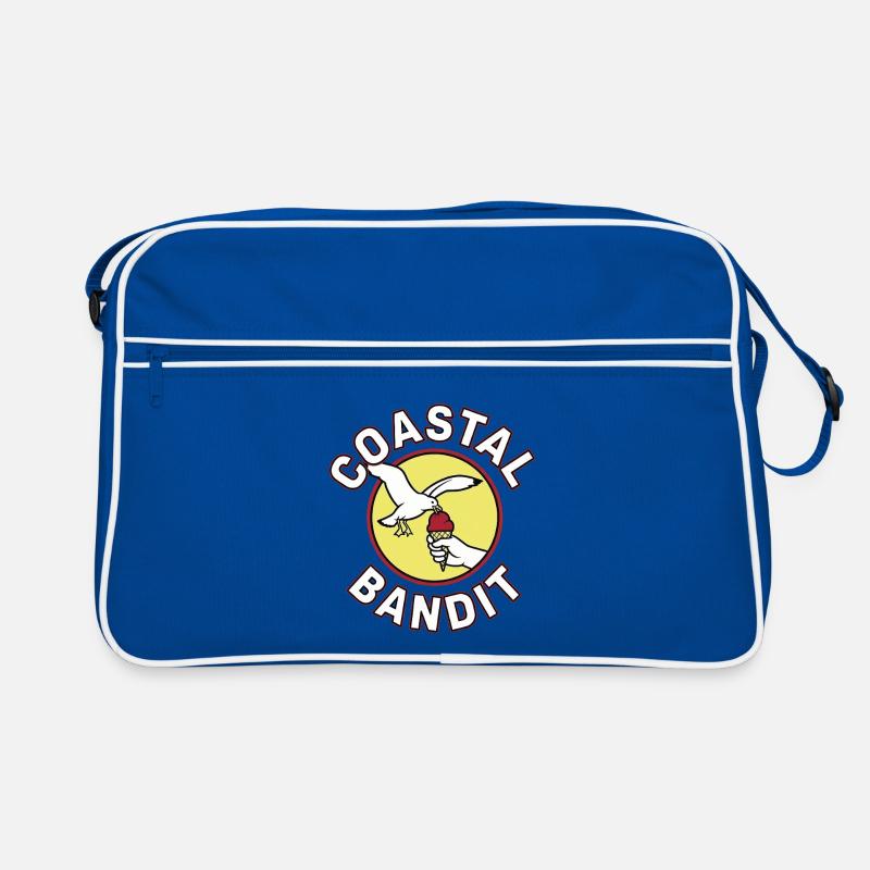 Mouette bandit côtière vole la glace Sac Retro
