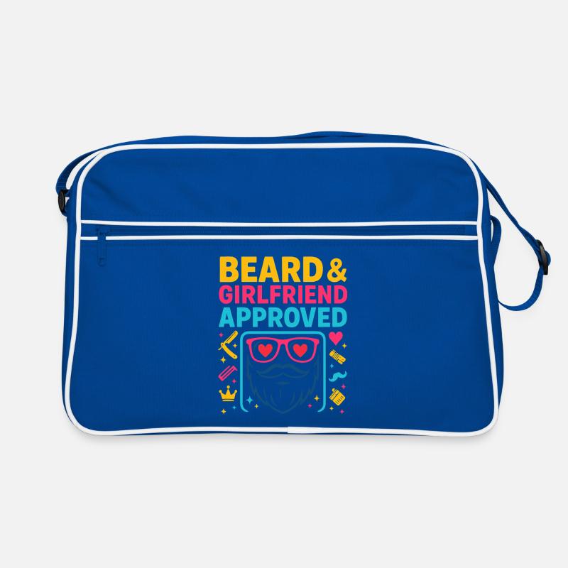 Petite amie de Barbe approuvée, cadeau de la Saint-Valentin Sac Retro