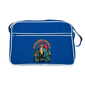 Découverte du nouveau Spinosaurus Mirabilis 2026 - Sac Retro - bleu/blanc - Devant