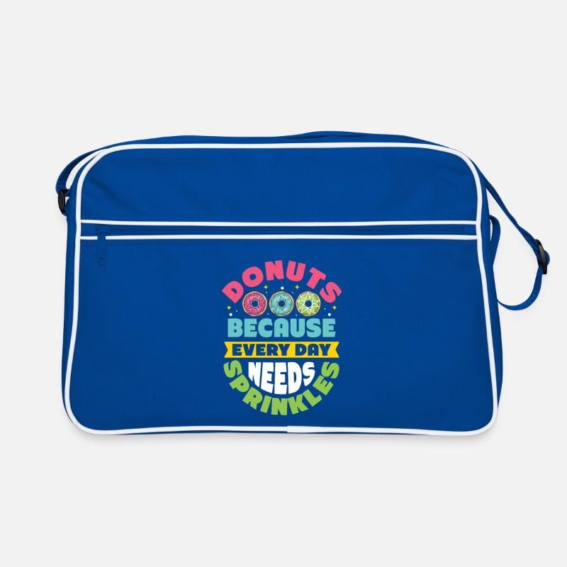 Restauration rapide en donuts Sac Retro