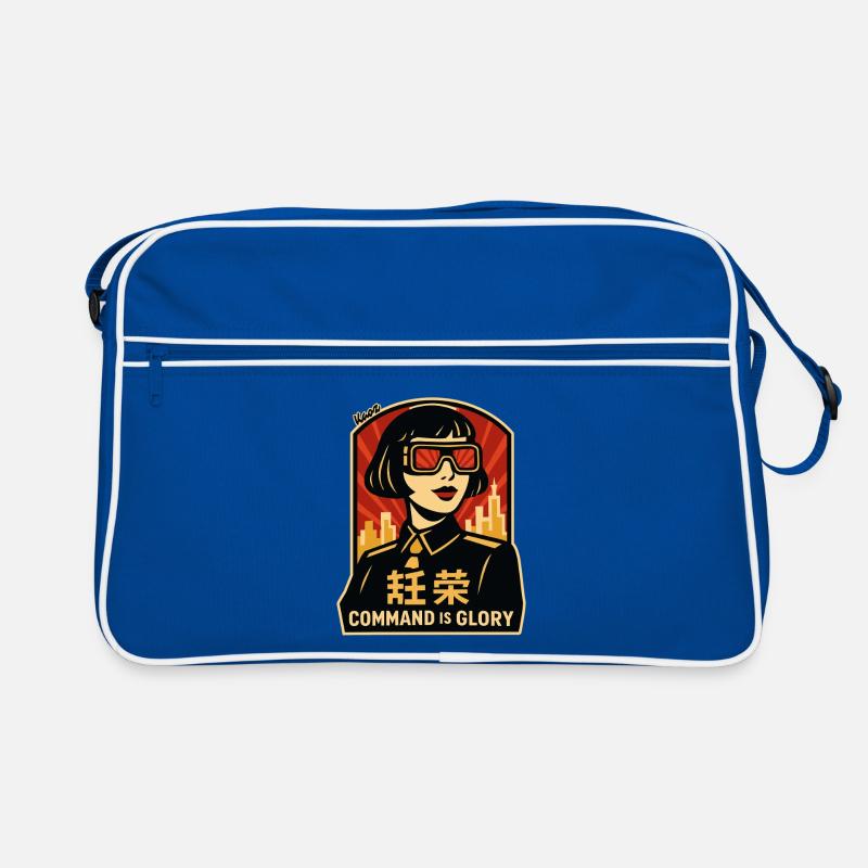 Command Is Glory Retro Poster Retro Bag