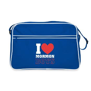 Mormon Boys - Retro Bag - blue/white - Front