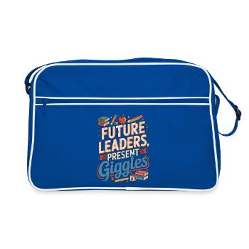 Elementary Teacher Future Leaders Teaching Career - Retro Tasche - Blau/Weiß - Vorne
