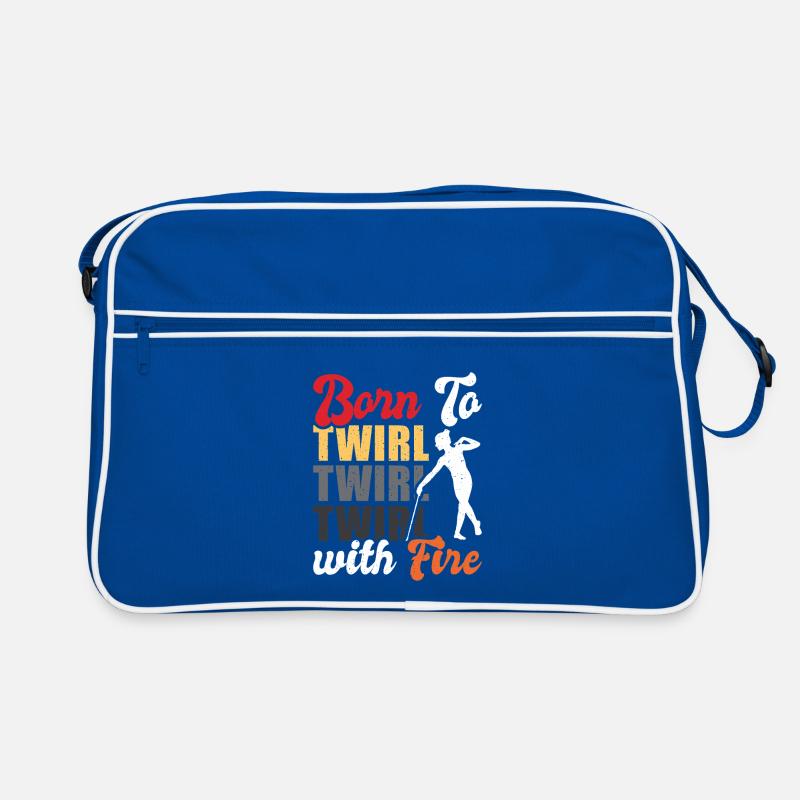 Dancing Vortex Dance School Fire Stick Dancer Retro Bag