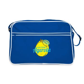 Agerola Costa d'Amalfi Lemon Italy Amalfi Coast - Retro Bag - blue/white - Front