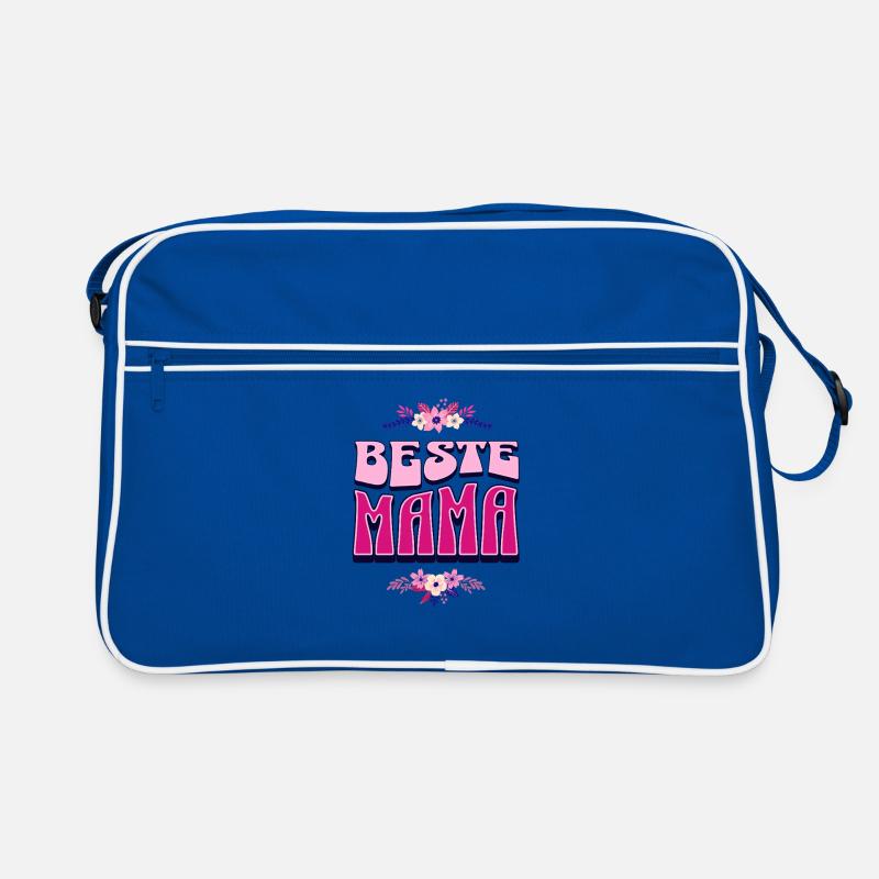 Beste Mama – Perfektes Muttertagsgeschenk Retro Tasche