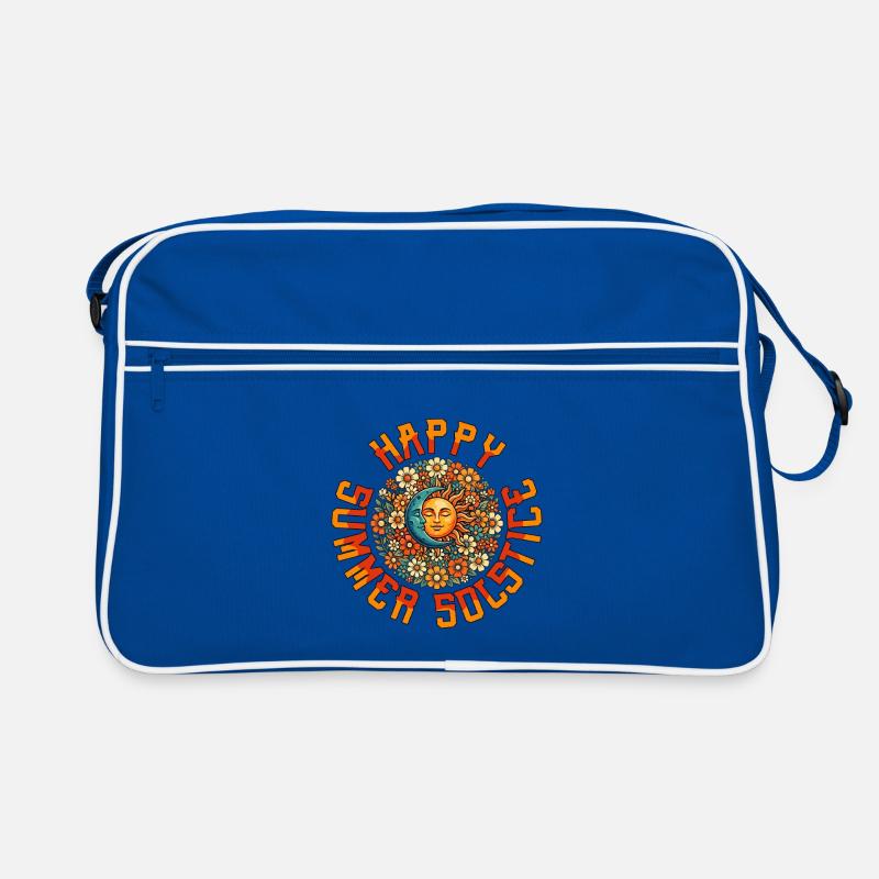 Litha Pagan Summer Solstice Midsummer Midsommar Retro Bag