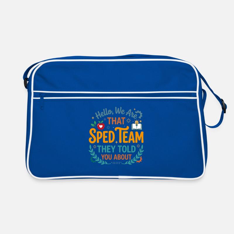 Hallo, wir sind das Spezialteam, das sie euch von Te erzählt haben. Retro Tasche