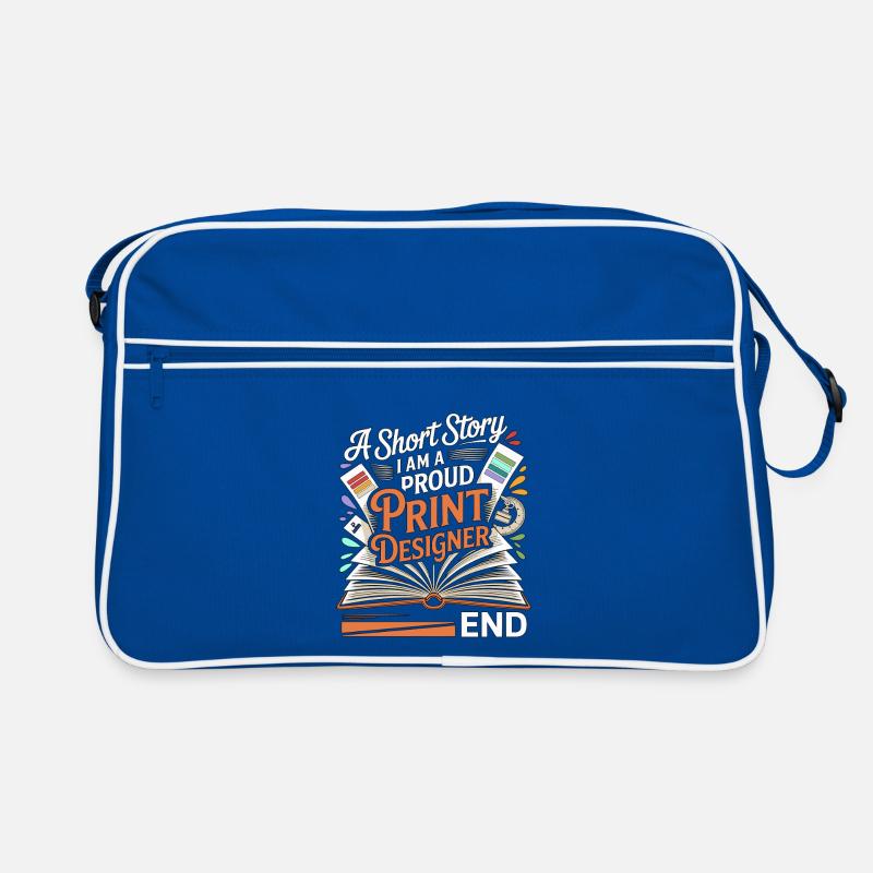 Designer d’impression : Un designer créatif de nouvelles Sac Retro
