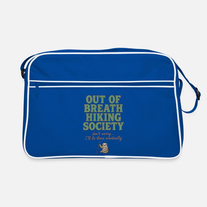 Außer Atem Wandergesellschaft Retro Tasche