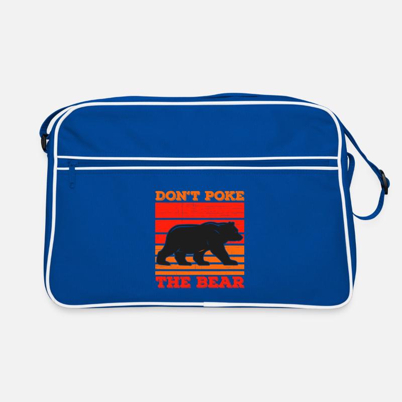 Dont Poke The Bear Sunset Retro Bag
