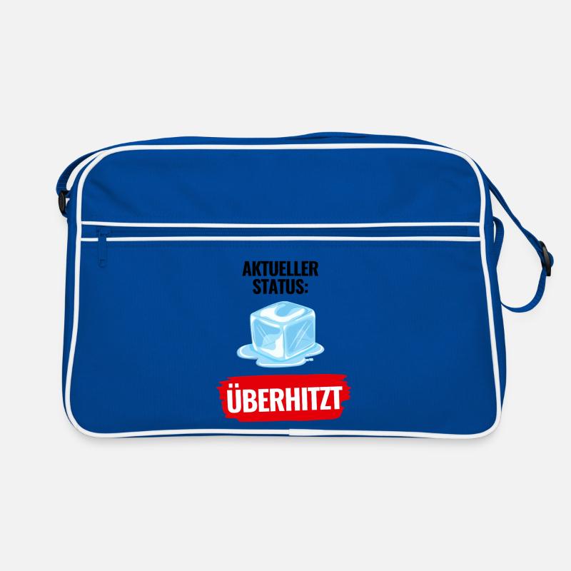 Aktueller_Status_Ueberhitzt Hitzewelle Sommer Retro Tasche