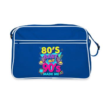 Bébé des années 80, les années 90 m’ont fait - Sac Retro - bleu/blanc - Devant