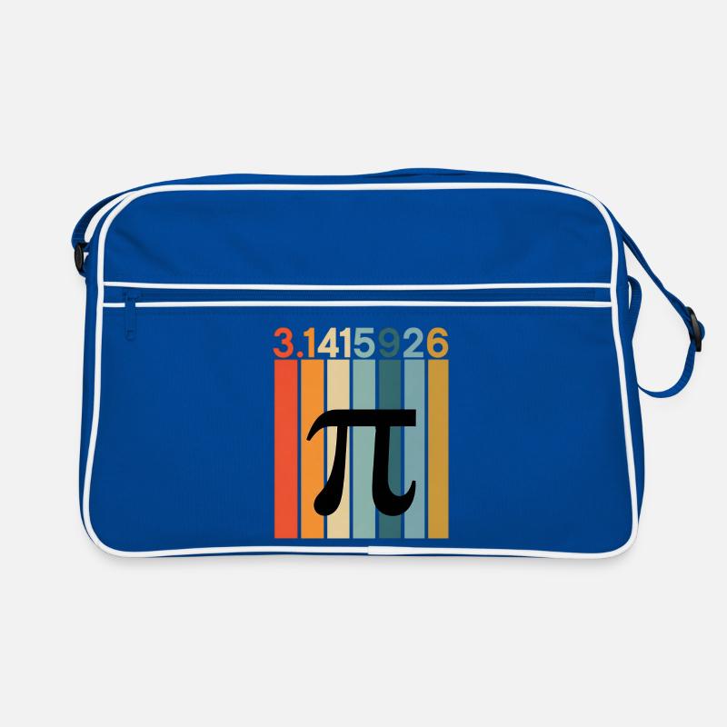 Pi Day Math Numbers Retro Tasche