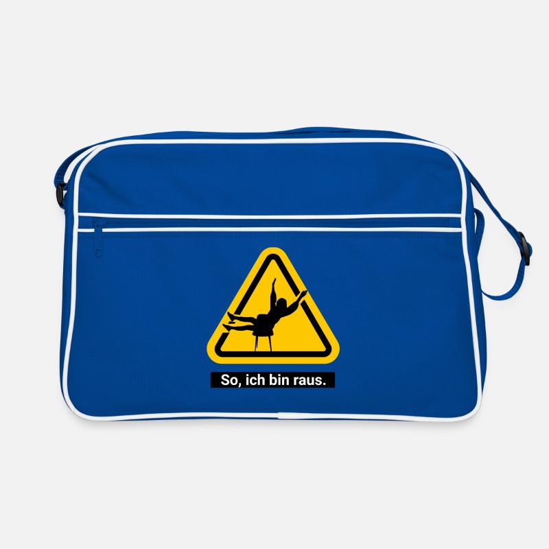 So, ich bin raus. Retro Tasche
