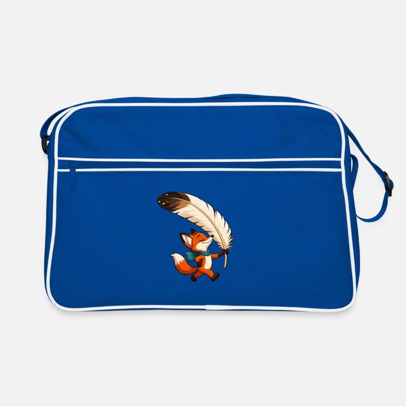 Fox with quill Retro Bag