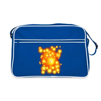 Orbens lumineux - Sac Retro - bleu/blanc - Devant