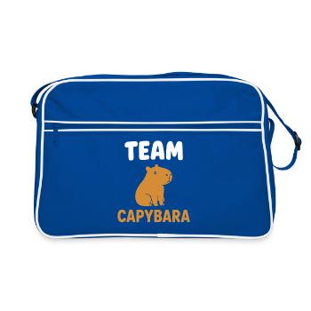 Équipe Capybara - Sac Retro - bleu/blanc - Devant