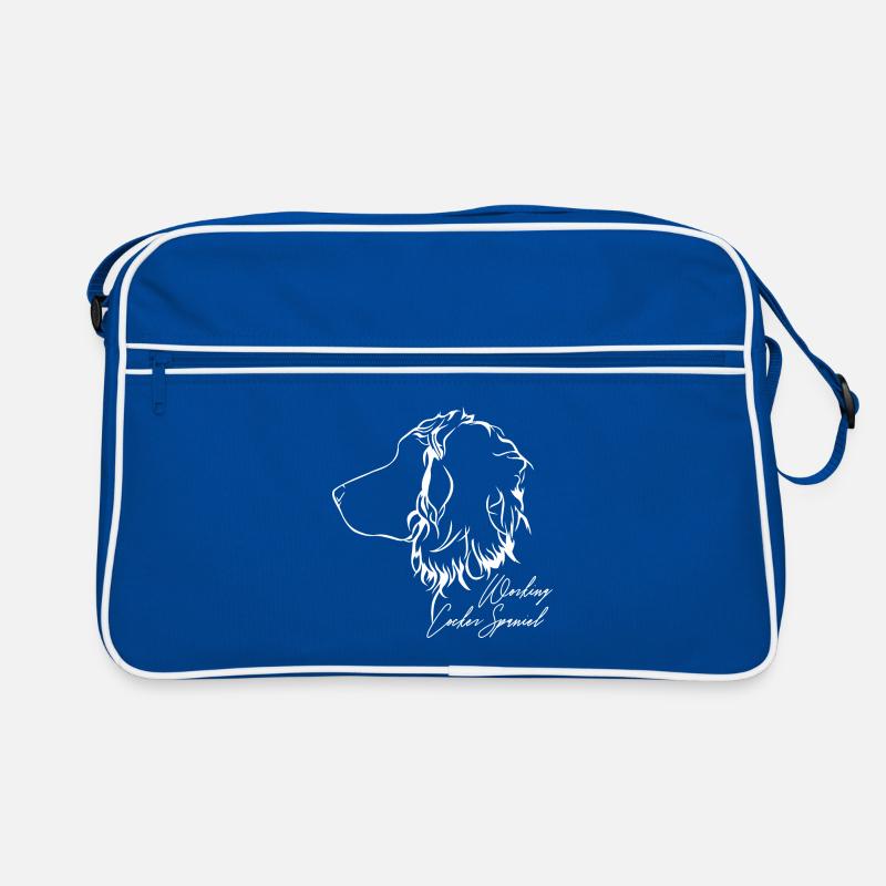 COCKER DE TRAVAIL SPANIEL Profil Chiens Wilsigns Sac Retro