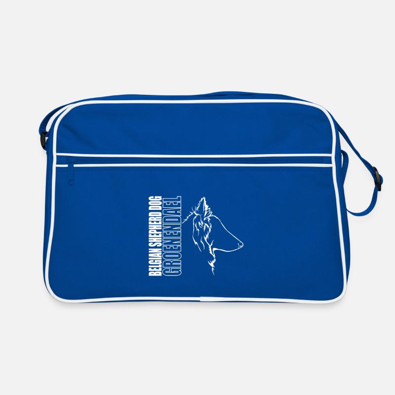 BELGIAN SHEPHERD DOG GROENENDAEL Profile Wilsigns Retro Bag