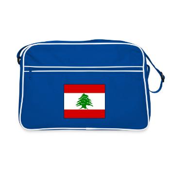 Liban - Sac Retro - bleu/blanc - Devant