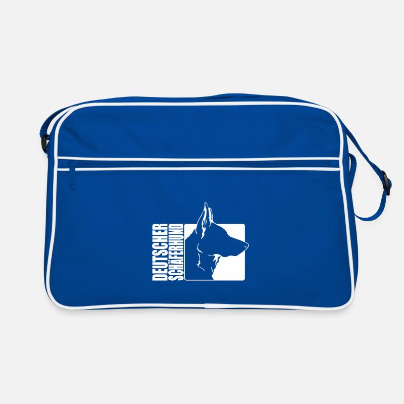 Deutscher Schäferhund Profil Hundesport Wilsigns Retro Tasche
