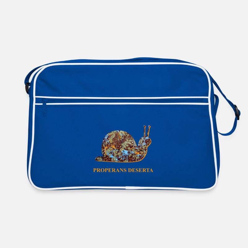 Hurry with time Latin Snail E 85 Retro Bag