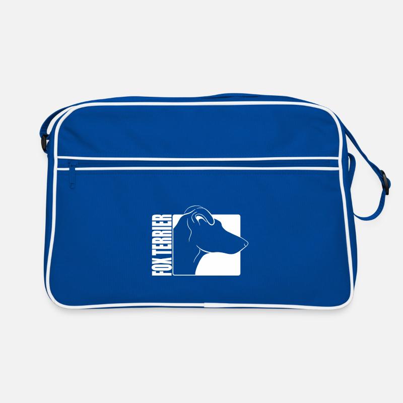Smooth Fox Terrier Profil Wilsigns Hunde Hund Retro Tasche