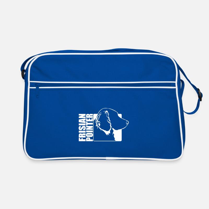Frisian Pointer Profil Hunde Hund Wilsigns Retro Tasche
