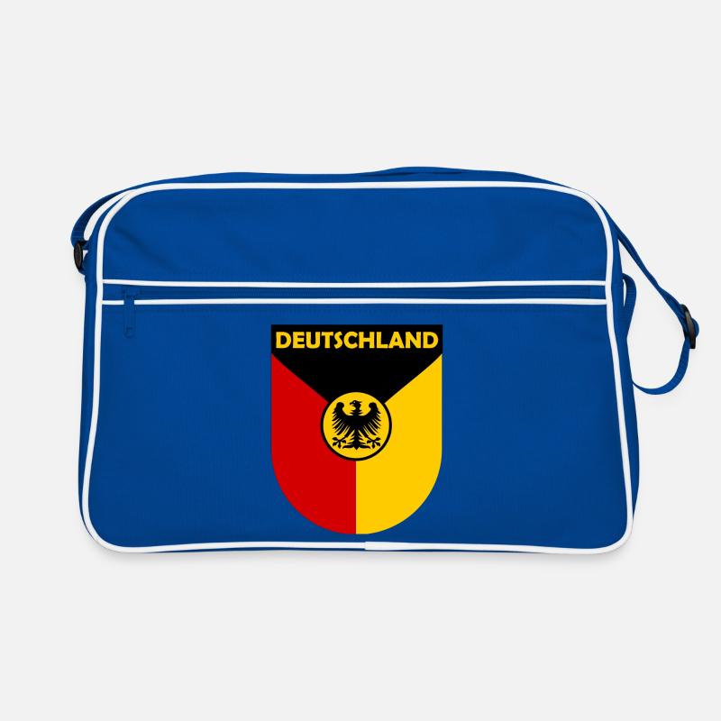 Der deutsche Bundesadler Retro Tasche
