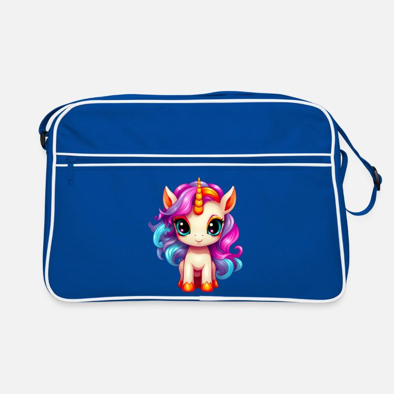 Bébé licorne Sac Retro
