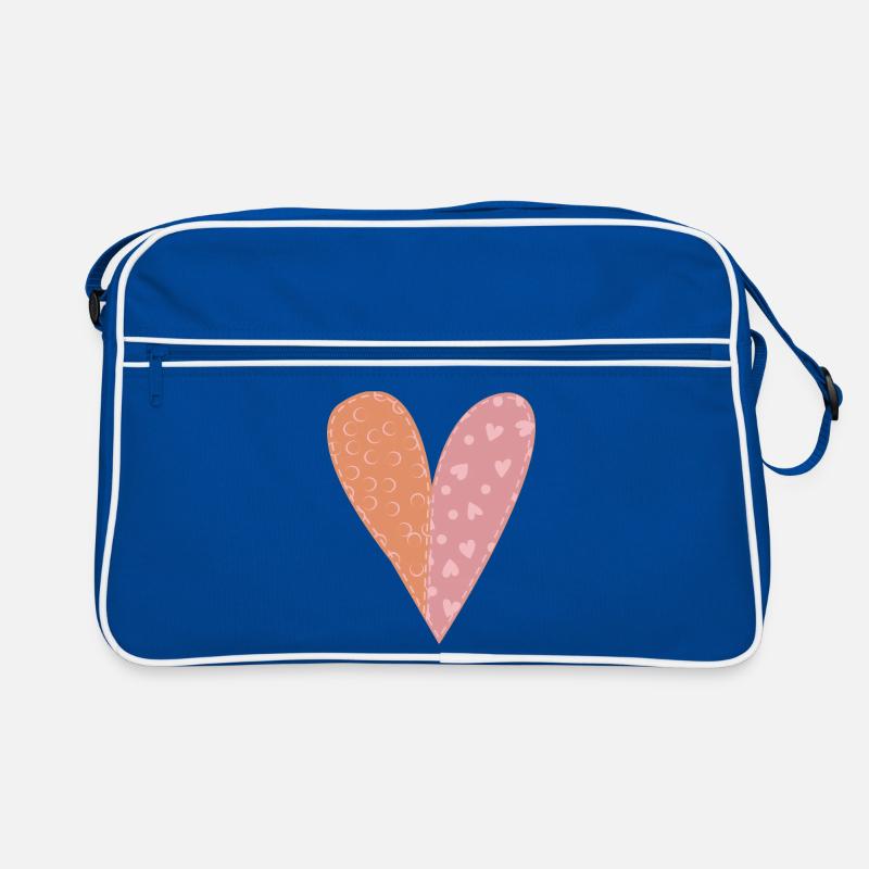 Patchwork Heart No7 Retro Bag