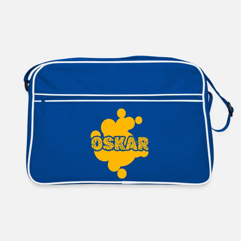 Oskar as a painter Retro Bag