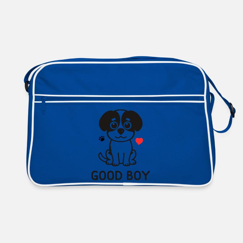 Bon garçon – Motif du chien mignon Sac Retro