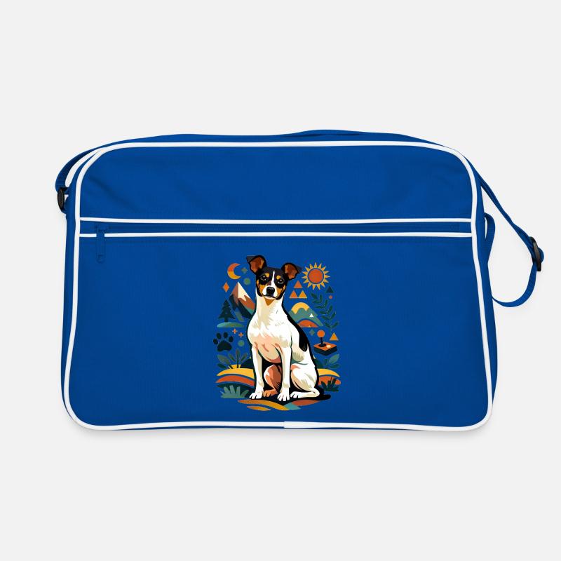 Style folklorique Bodeguero - Sac Retro - bleu/blanc