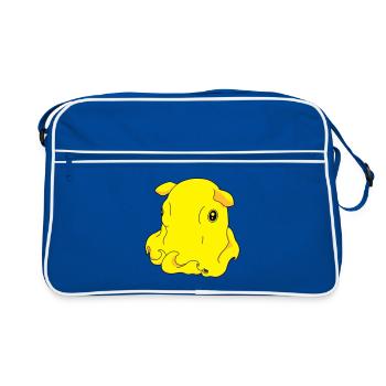 Pieuvre elephant parapluie - Sac Retro - bleu/blanc - Devant
