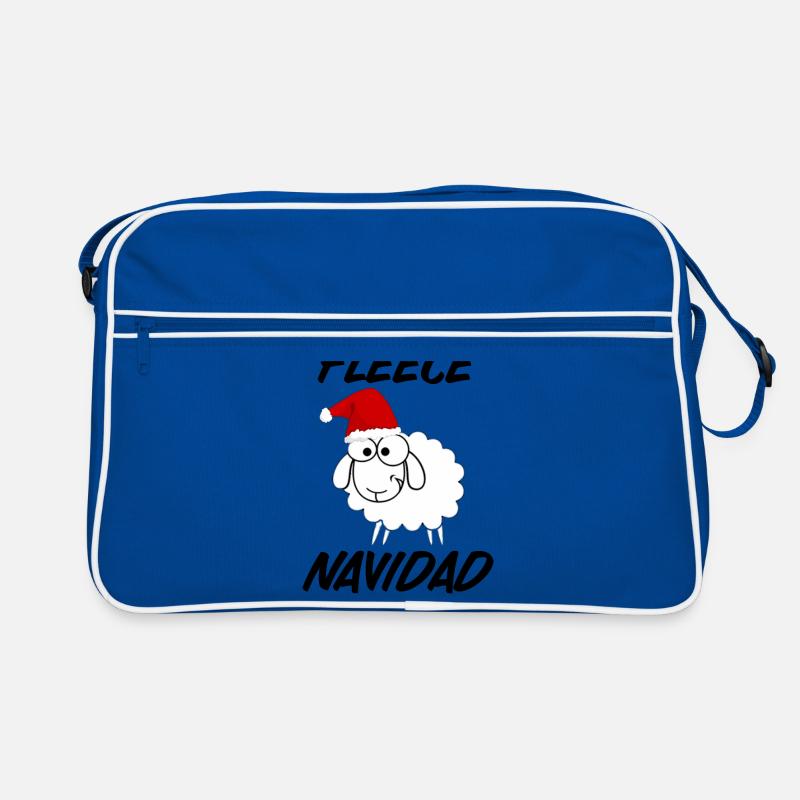 Fleece Navidad Retro Bag