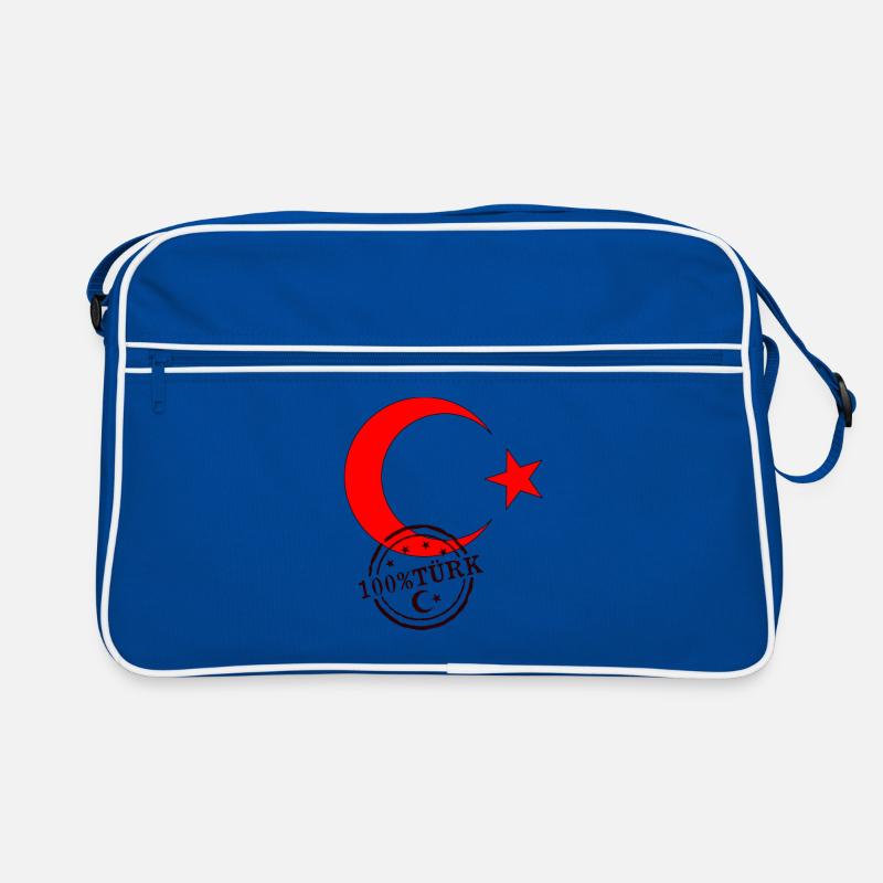 Turkish Flag 100%Türk Retro Bag