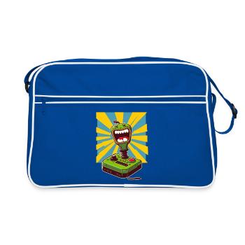 Joystick 01 - Sac Retro - bleu/blanc - Devant