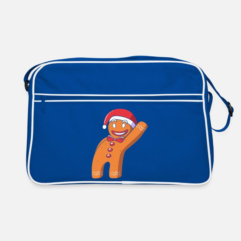 Gingerbread Man Christmas Gingerbread Lebkuchen Retro Bag