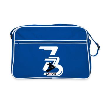 73 Savoie - Sac Retro - bleu/blanc - Devant